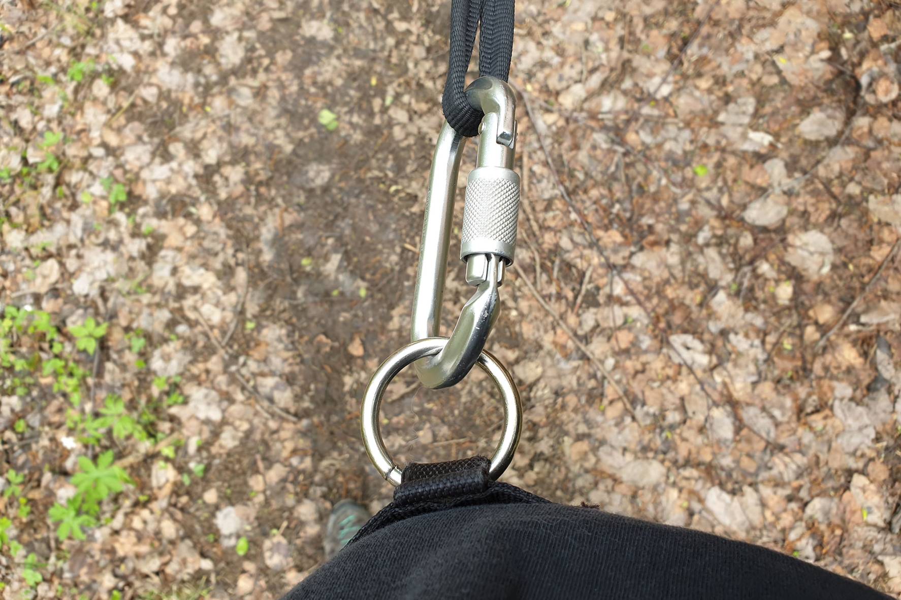 Karabinkrok i beltering